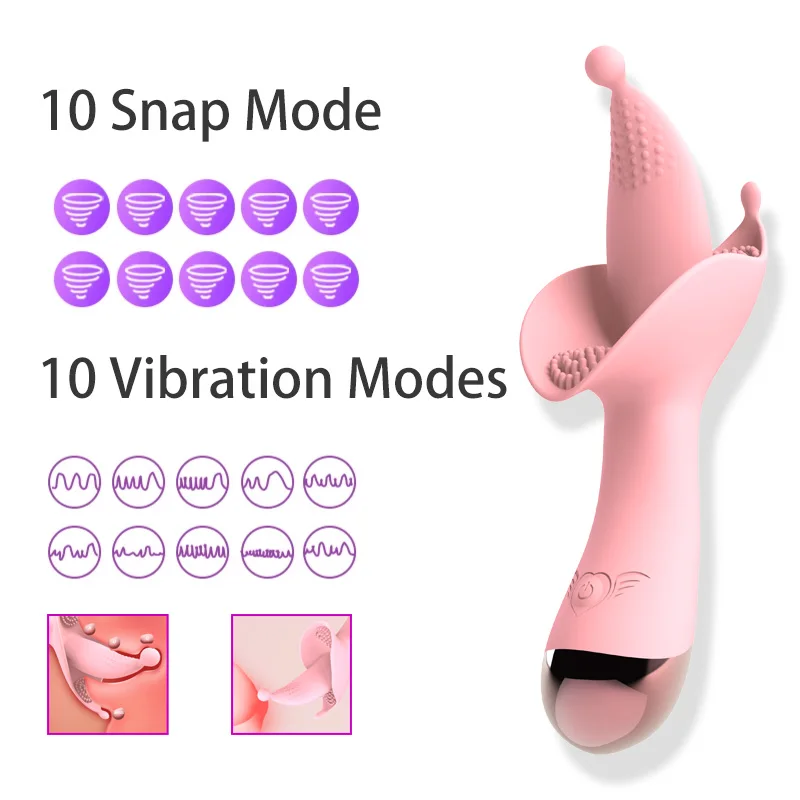10 Скорост вибрация вибратор фалшив пенис език жени облизване бутон отопление вибратор вагинален клиторен стимулатор женски секс играчка