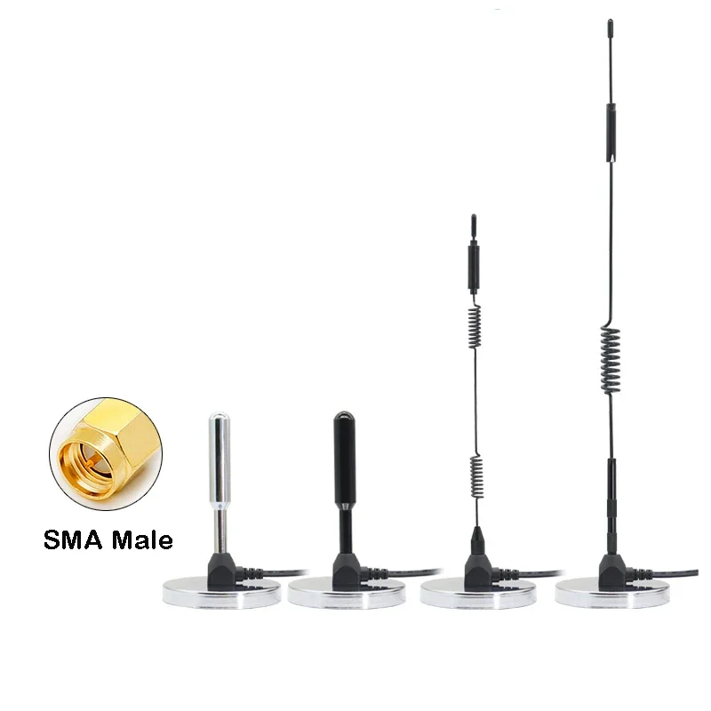 5G Full Band Силна магнитна смукателна чаша Усилвател на антенния сигнал Висока печалба 30dbi GSM GPRS 3G 4G LTE SMA Male RG58 3m кабел