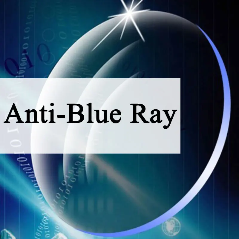 Anti Blue Light Чифт оптични лещи GREEN-EMI рецепта Късогледство Пресбиопия Устойчив на надраскване 1.56 1.61 1.67 1.74 Индекс