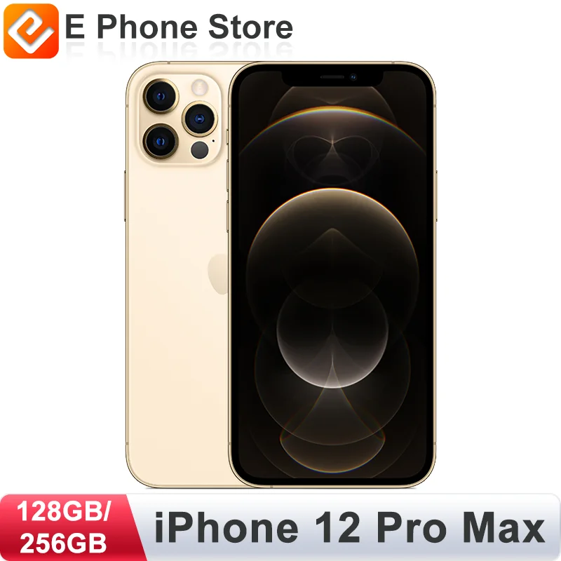 Apple iPhone 12 Pro Max 128GB / 256GB ROM A14 Bionic чип с Face ID 6.7