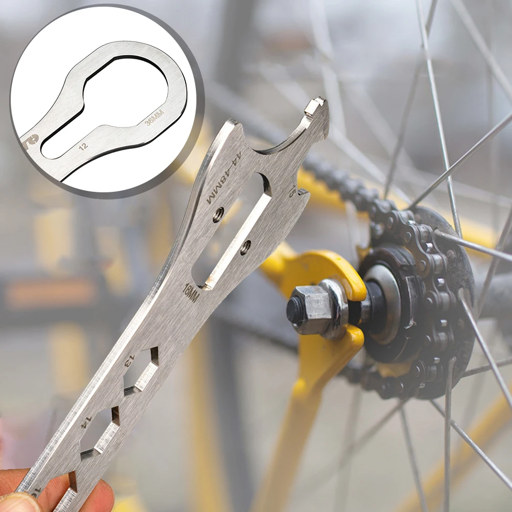 Bike гаечен ключ Bike Bottom Bracket Инсталация Remover с дълга удобна дръжка Bike Nut винтов ключ