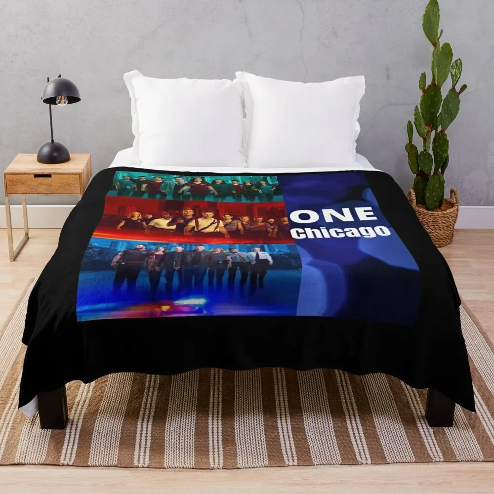 Birthday Girl Chicago Pd Кейси реколта стил хвърлят одеяло термични пухкави големи общежития стая Essentials одеяла