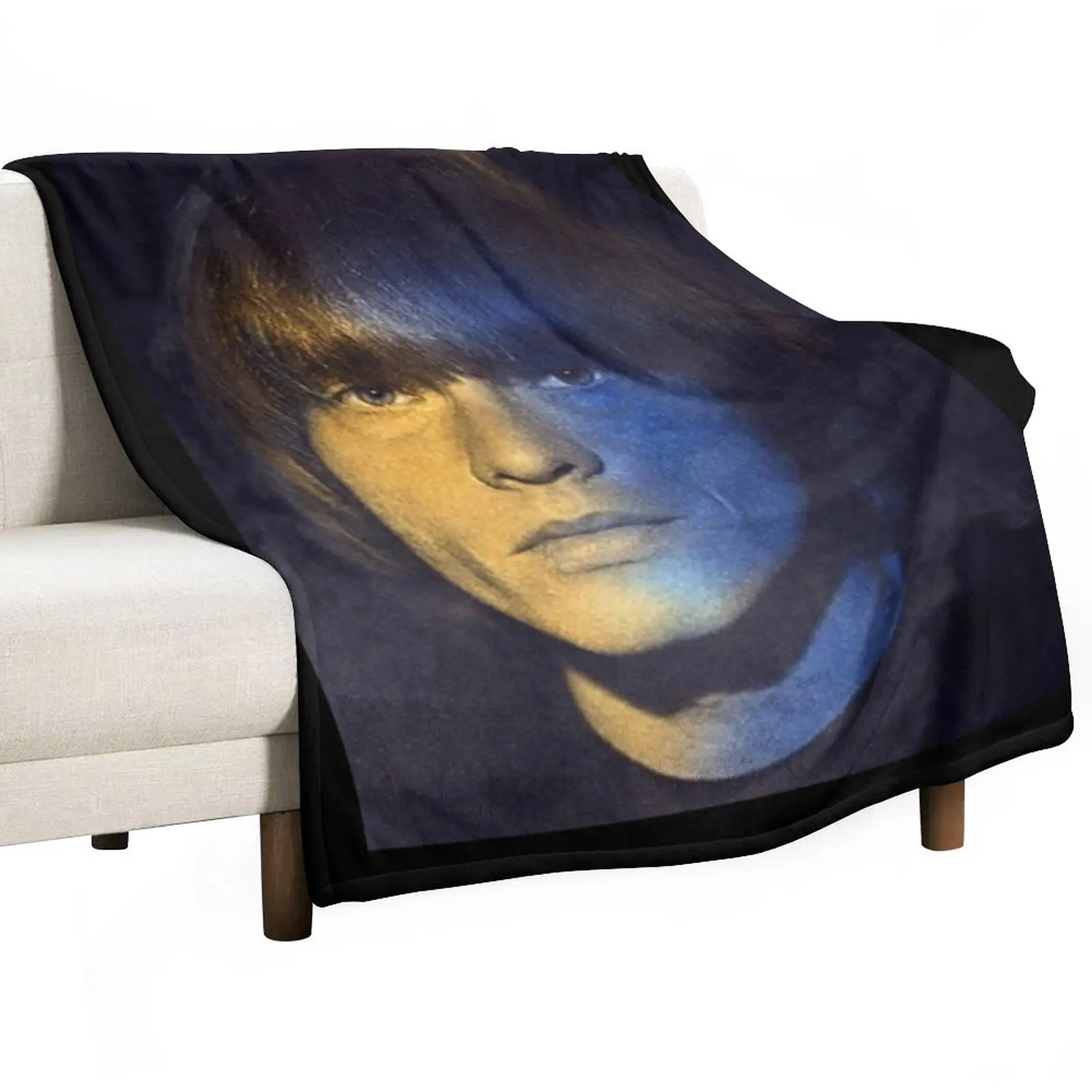 Brian Jones Хвърли одеяло разтегателен диван Преместване одеяло диван хвърлят одеяло пухкави одеяла големи