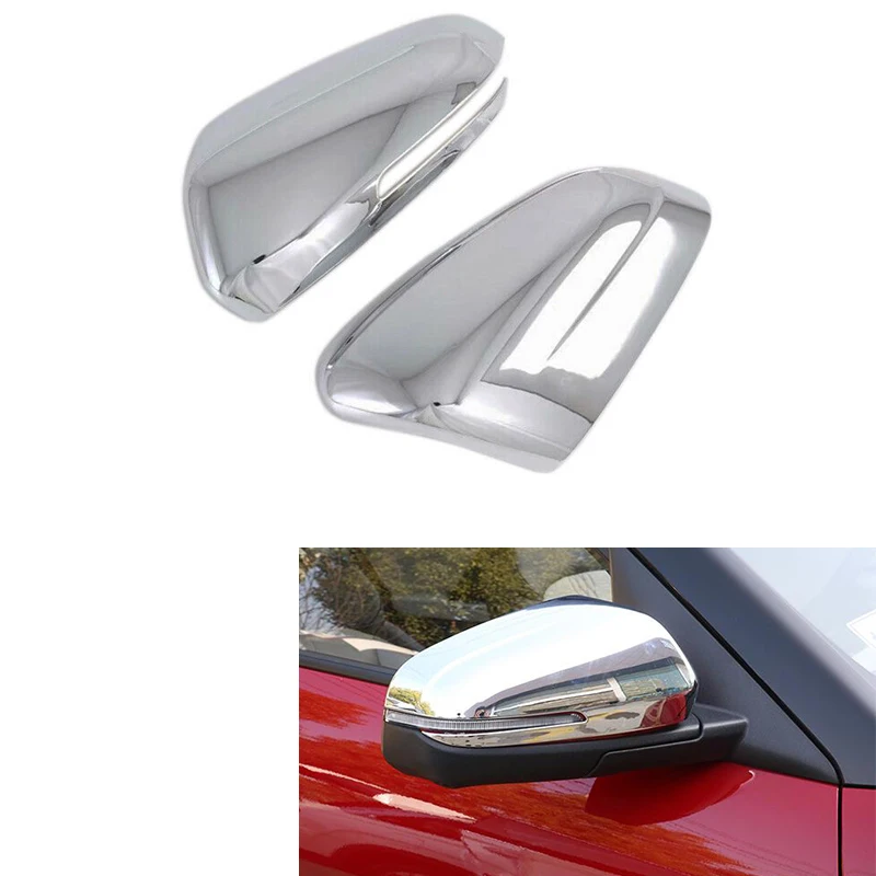 Car ABS хром огледало за обратно виждане Cover Trim Protector за Hyundai IX25 Creta 2020 2021 Аксесоари за формоване