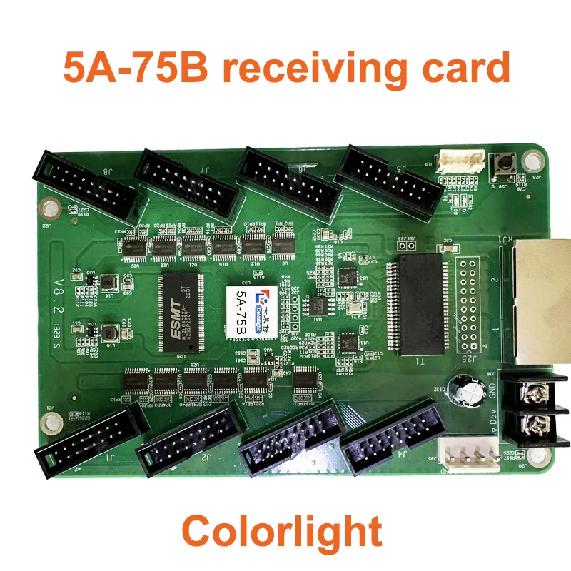  Colorlight 5A-75B Получаване на карта Hub75E Вътрешен външен пълноцветен LED видео дисплей