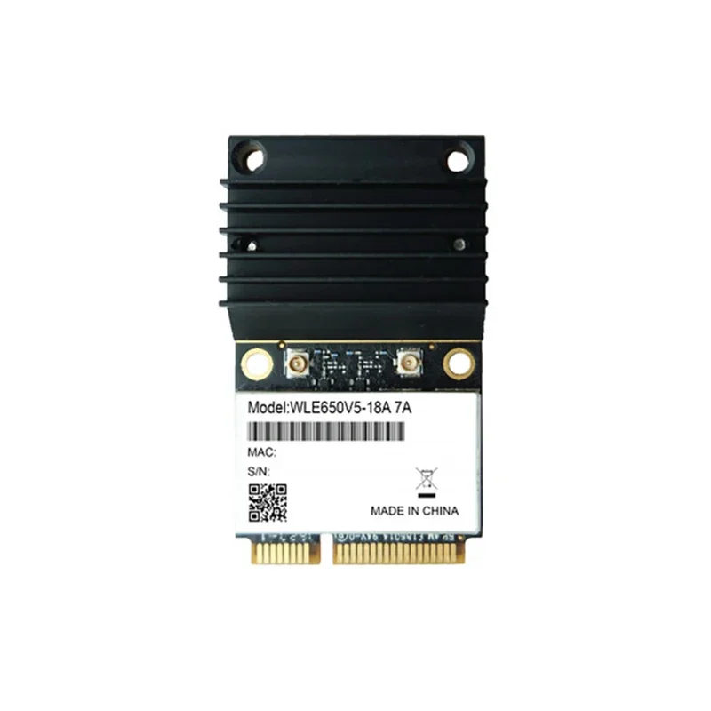 Compex WLE650V5-18 802.11ac/an PCI Express мини карта Qualcomm Atheros QCA9888 еднолентов 5GHz 2×2 MU-MIMO вълна 2 wifi 5 модул
