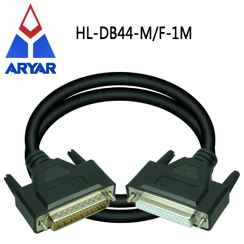 DB44 HDB44 44 Pin 44P паралелен порт LPT линия Мъжки женски удължителен кабел 0.5M 1M 1.5M 2M 3M 5M