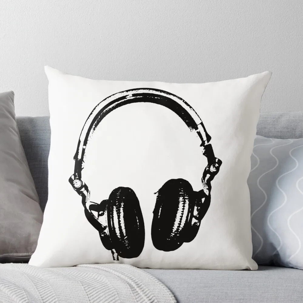 DJ слушалки шаблон стил хвърлят възглавница калъфки за възглавници легло възглавници декоративни възглавници за луксозен диван