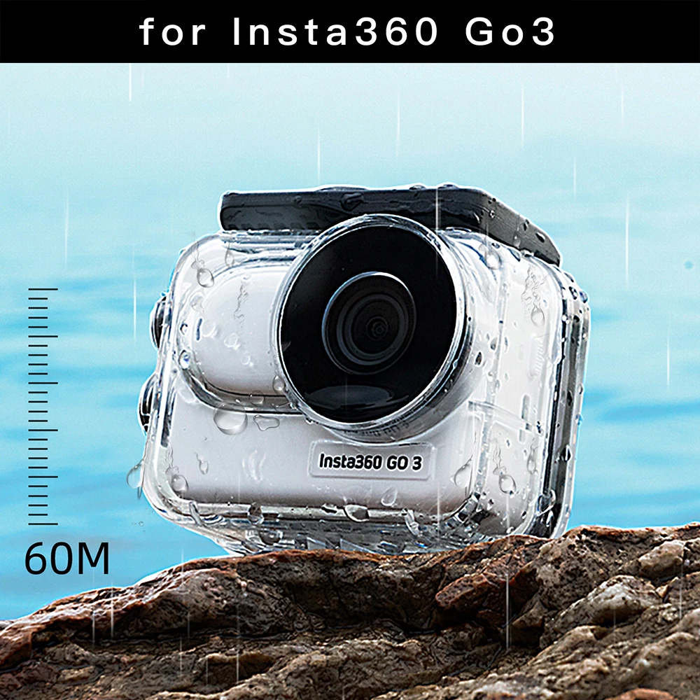 Insta360 GO 3 водолазен калъф за водоустойчив корпус за Insta 360 GO3 подводен защитен корпус против надраскване аксесоари