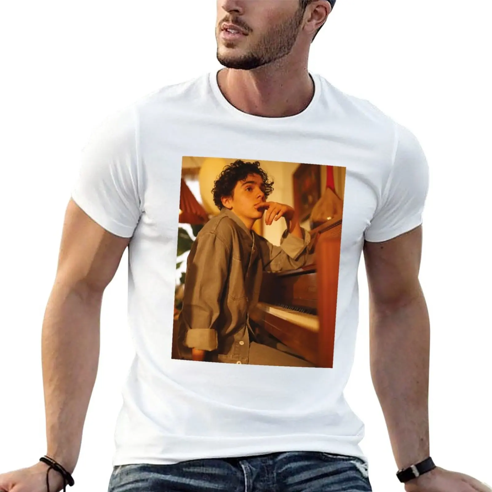 Jack Dylan Grazer тениска по поръчка тениска Къс ръкав тениска