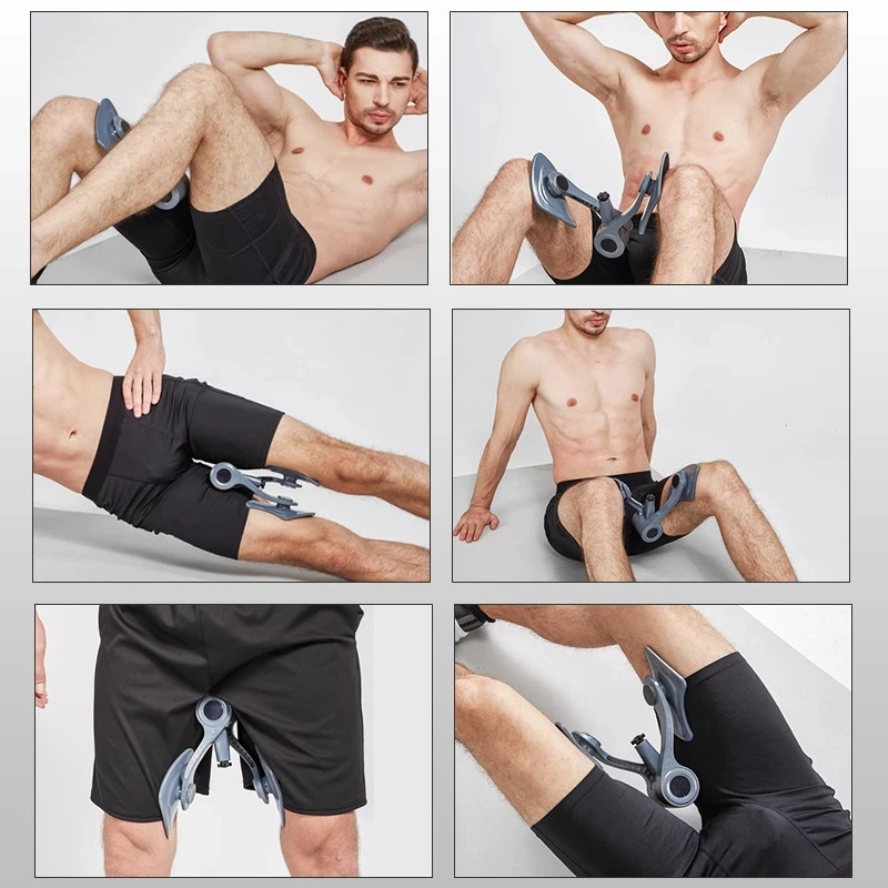 Kegel Men Pelvic Floor Muscle Exerciser Сила Тренировъчно устройство Регулируем мъжки многофункционален сфинктер Exerciser Hip Trainer