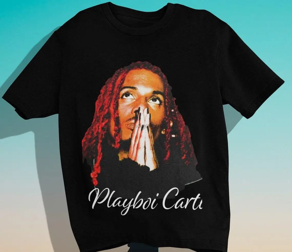 Limited Playboi Carti T Shirt подарък за жени и мъже Реколта рап риза PlayBoi Carti рап риза за фен унисекс тениска