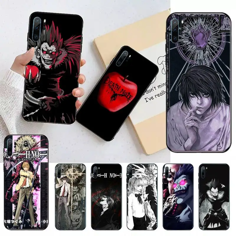 Manga Death Note Калъф за телефон Ryuk за Huawei чест Mate 30 40 50 20 8 70 5 9 10 Pro P x i s y Lite nova