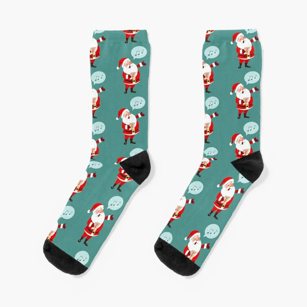Musical SantaSocks Мъжки зимни термични чорапи Компресионни чорапи Жени