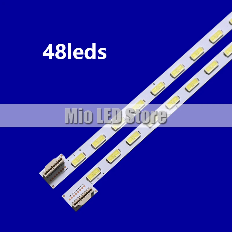 NEW LED лента за подсветка 48LED 593mm за 47 V12 47lm4600 47LS5600 47LS4100 47LW6200 47LM615S TH-L47E5C
