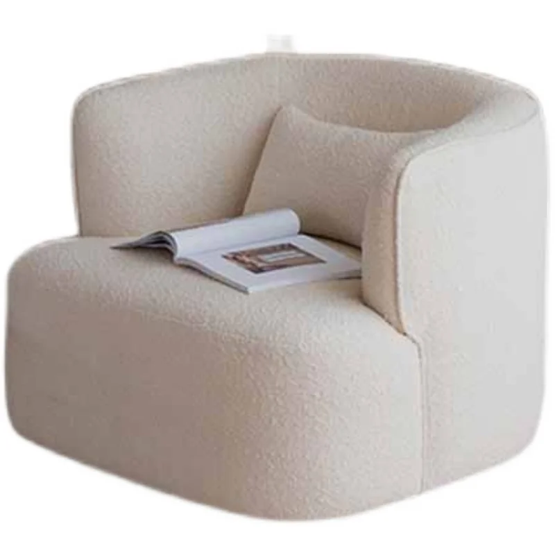 Nordic Ultra Simple Chair Модерен прост диван Стол Light Luxury White Single Designer Casual Chair мебели за дома