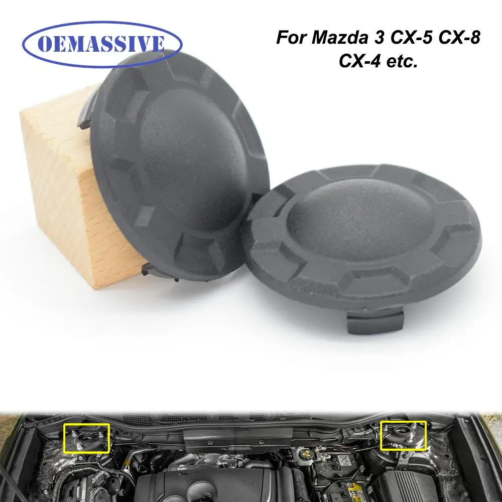 OEMASSIVE 2X Auto амортисьор Trim Cap защита за Mazda 3 Axela CX-5 KE KF CX-8 KG CX-3 предно окачване подпора капаци капачка