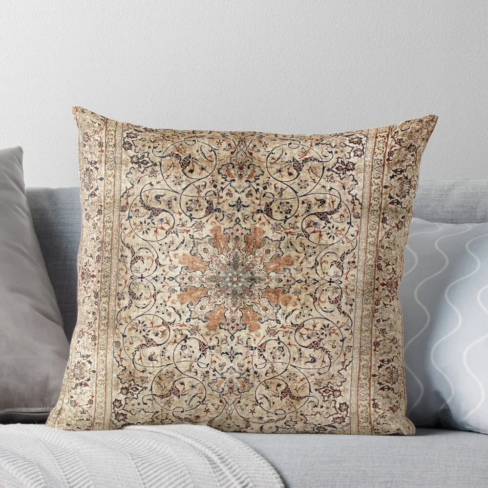 Silk Esfahan персийски килим печат хвърлят възглавница луксозен диван възглавници Коледа възглавница за дома коледни корици