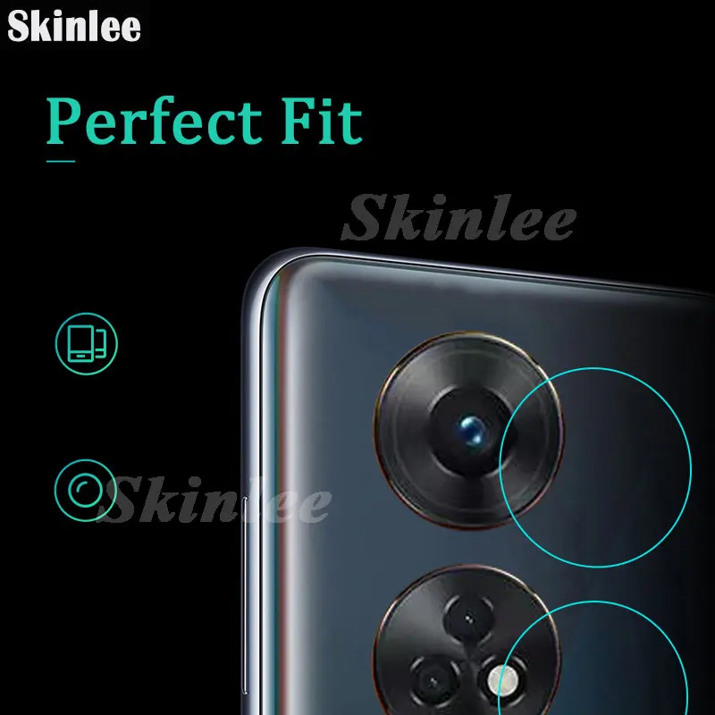 Skinlee камера обектив защита филм за OPPO Reno 8T 4G закалено стъкло 2 броя камера протектор за OPPO Reno 8T 5G стъкло филм