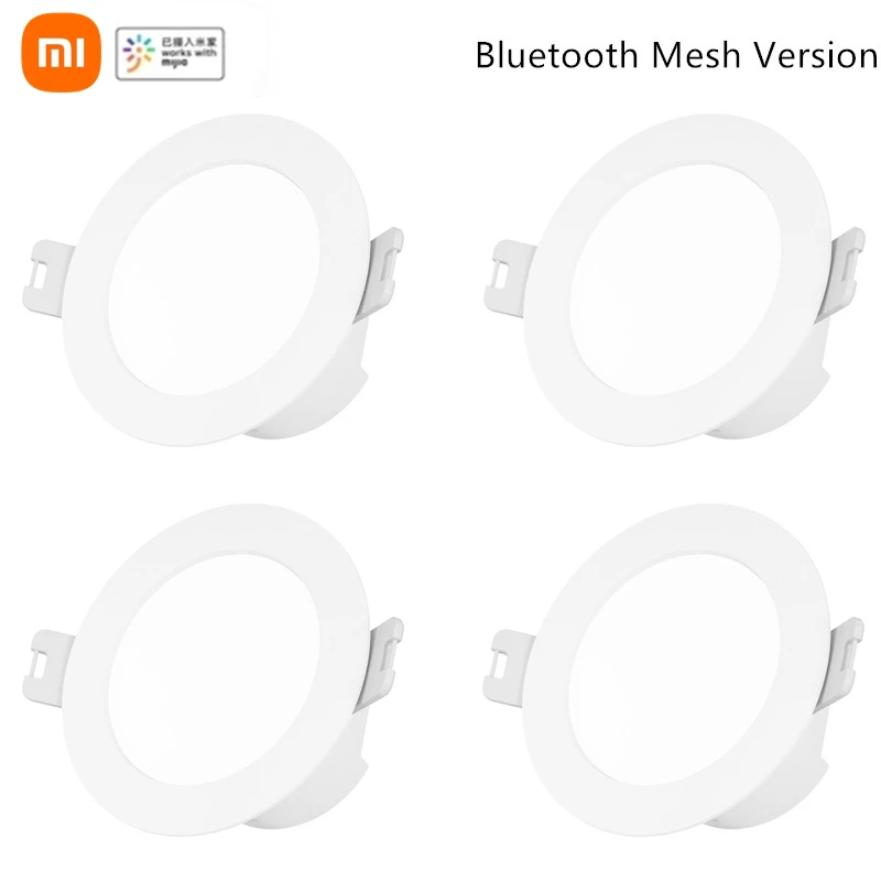 Xiaomi Mijia Интелигентно осветление с Bluetooth, съвместимо с мрежеста версия Контролирано гласово дистанционно управление Регулиране на цветовата температура Смарт