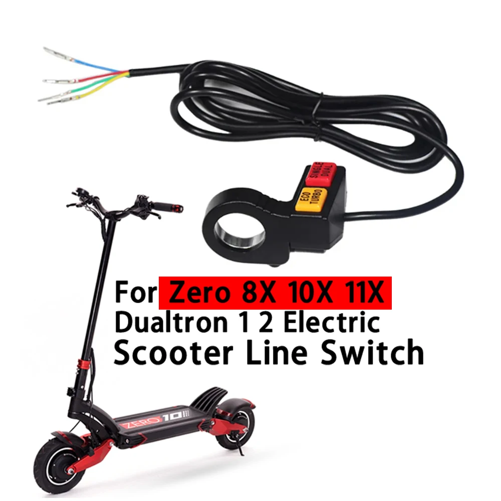 волтметър ключ напрежение дисплей мощност бутон двойна промяна Escooter линия превключвател за T10-DDM нула 8X 10X 11X електрически скутери части