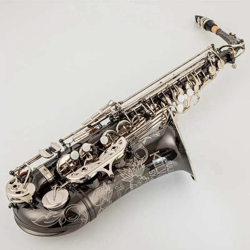 Германия JK SX90R Keilwerth саксофон Alto черен никел сребърна сплав Alto Sax месинг музикален инструмент с корпус мундщук