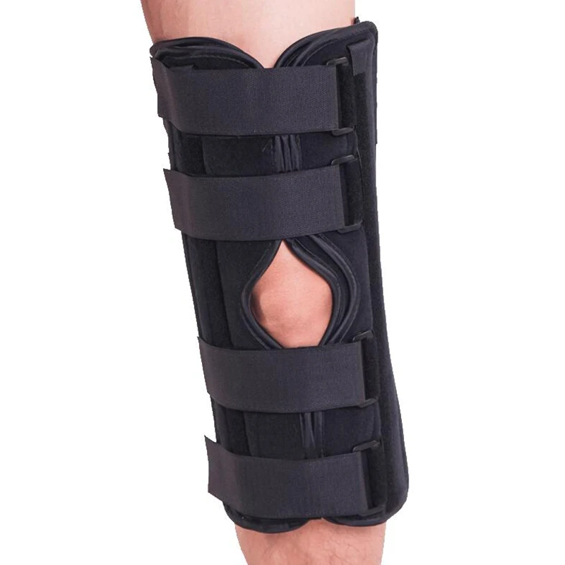 Декомпресия Колан за фиксиране на колянната става Протектор за коляното Регулируема колянна става упражнение Подложки за коляното Подкрепа за фиксиране на ставите