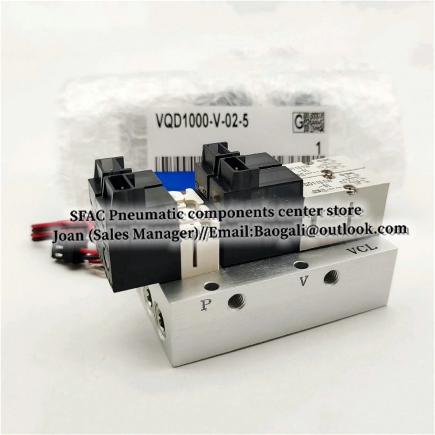 Електромагнитен клапан VQD1000-VC-01-5 VQD1000-VC-02-5 VQD1000-VC-03-5 VQD1000-VC-04-5 VQD1000-VC-05-5 VQD1000-VC-06-5