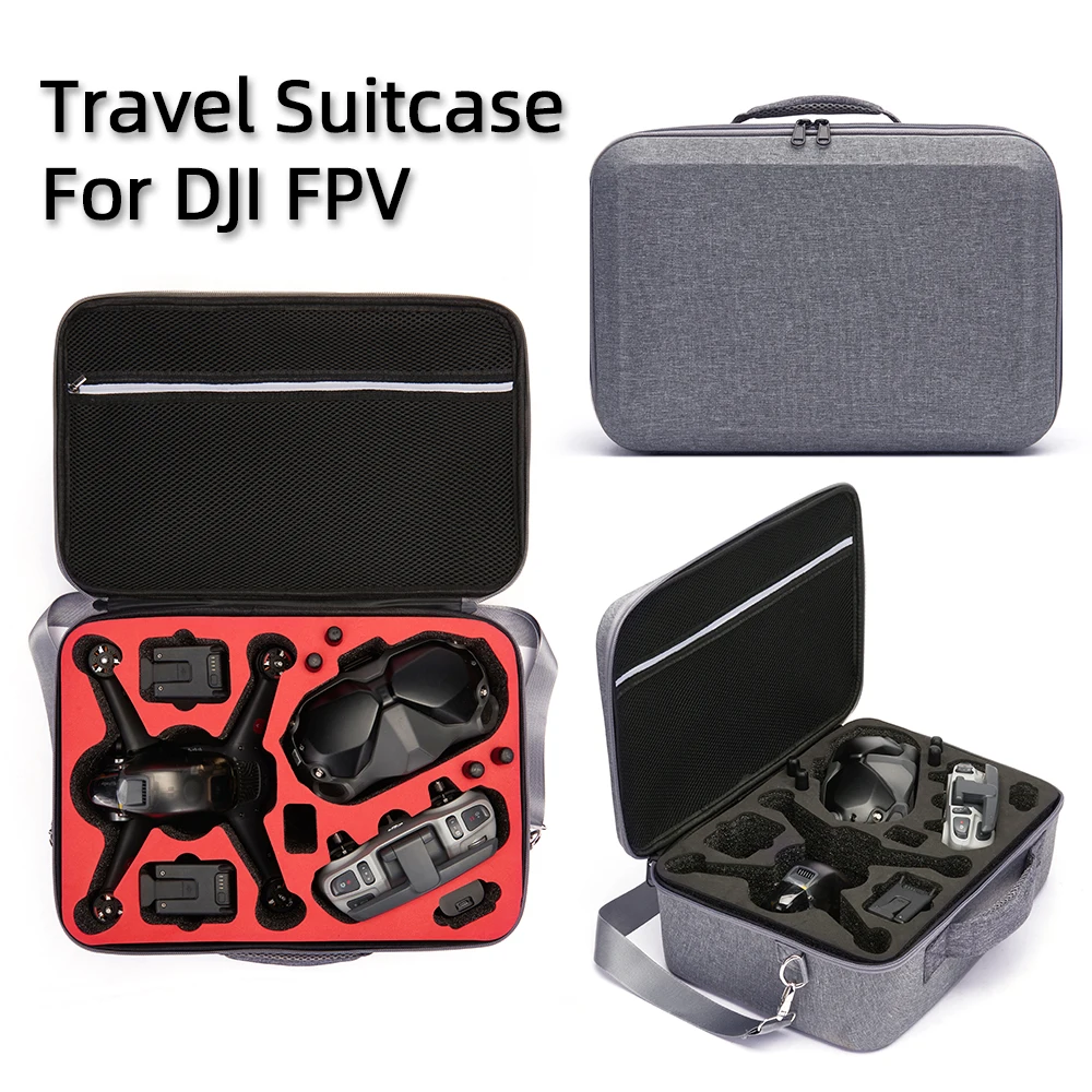 За DJI FPV Drone чанта преносима защита съхранение калъф трайни устойчиви водоустойчив найлон