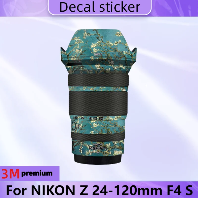 За NIKON Z 24-120mm F4 S обектив стикер защитна кожа Decal филм против надраскване протектор палто Z24-120 24-120 F/4 F4S F/4S