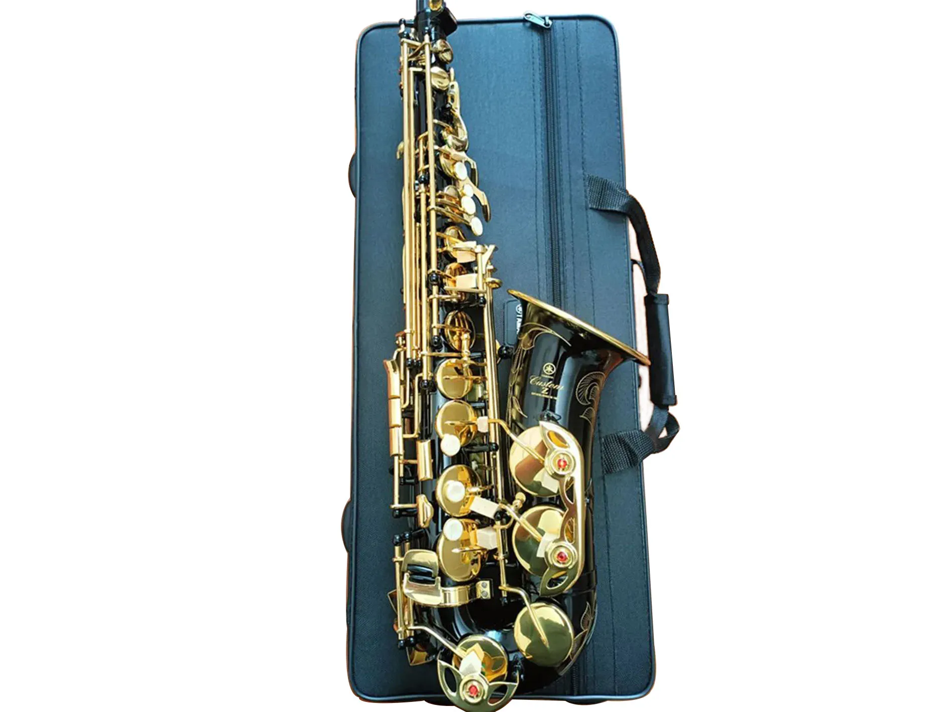 Най-добрият черен алт саксофон YAS-82Z Япония Марка Alto саксофон E-Flat музикален инструмент С калъф професионално ниво