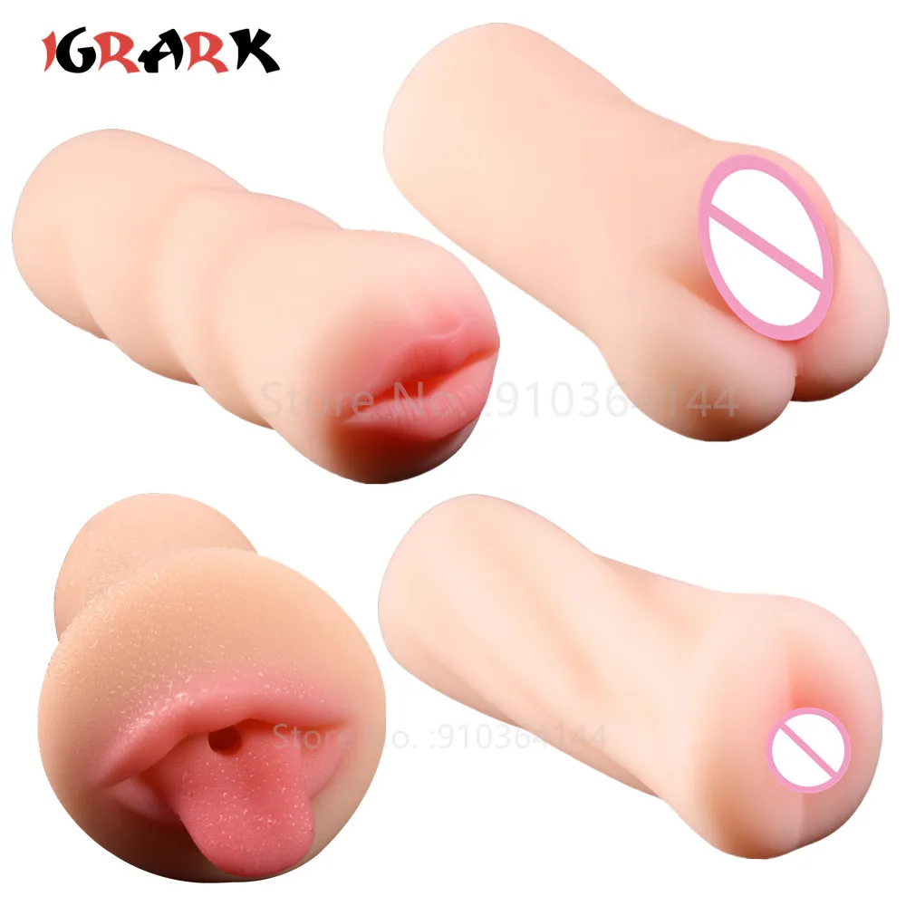 реалистично дълбоко гърло вагина изкуствен истински джоб путка орално мъжки мастурбатор свирка чаша еротични секс играчки за мъже Игри за възрастни