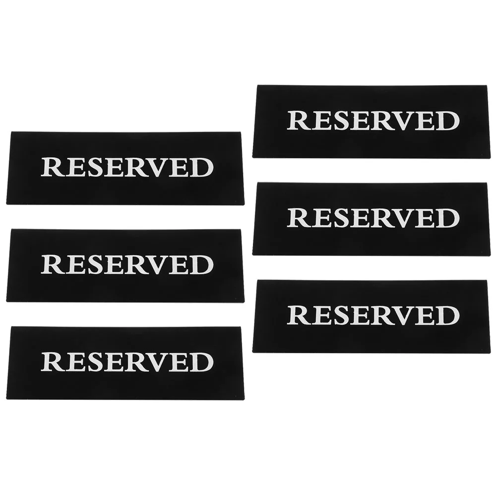 резервиран Знаци за сядане Знаци за сватбено тържество Триъгълен хотел Ресторант Резервация Таблица Разположение Напомнящо табло