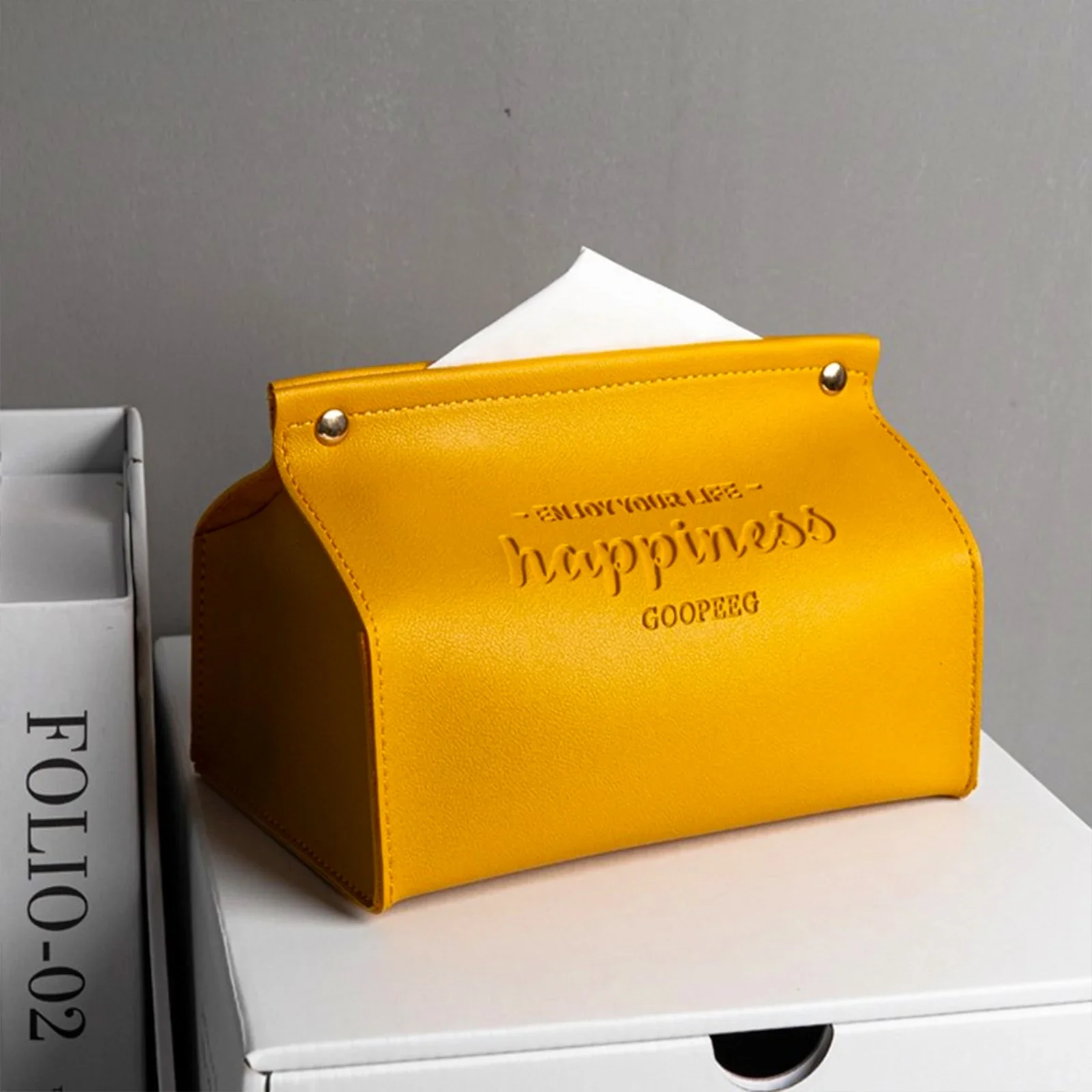  хартиена кутия за тъкани, домашен хол, лек лукс, просто съхранение, скандинавско творческо чекмедже за хартия