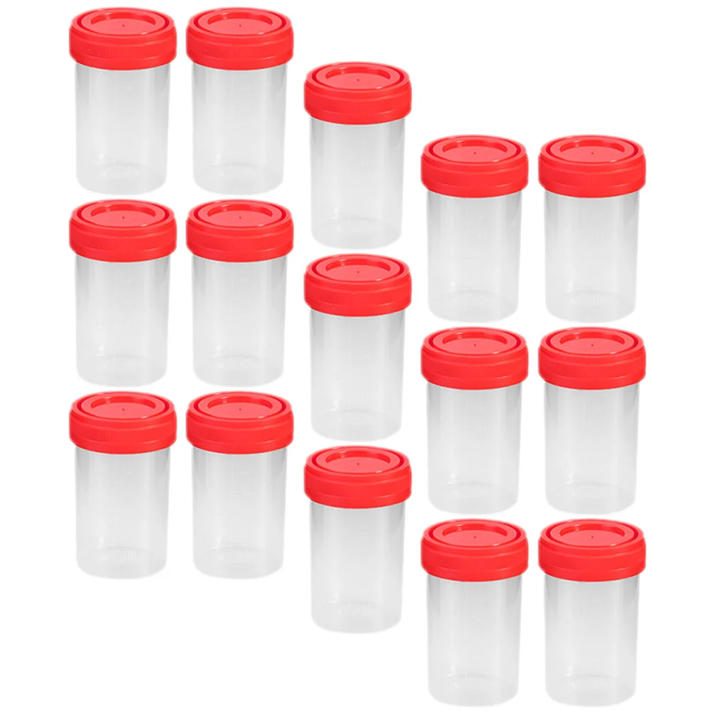 Чаши за урина Тестване Контейнери за съхранение Контейнери за проби от урина Непропускливи проби Пластмасови чаши Буркани за проби от урина